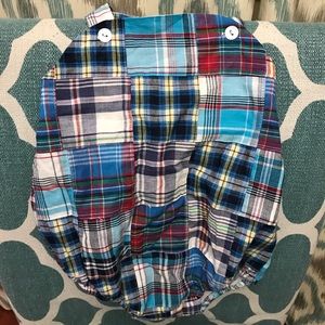 Little Boys Madras Bubble